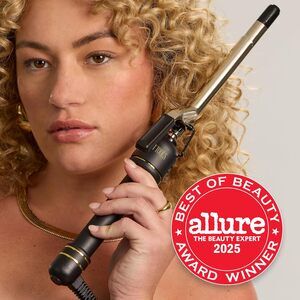 Open box new HOT Tools 24K Gold Professional 1" Extended Barrel Curling Iron